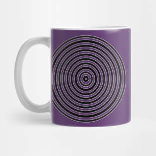 Funky Concentric Circles Mug